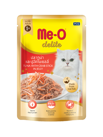 Me-O Delite Tuna With Crab 70g