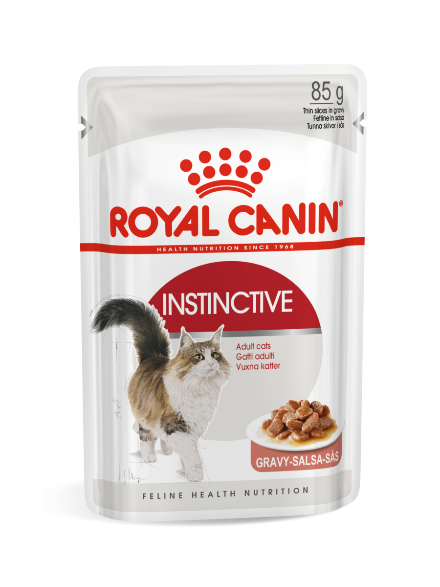 Royal Canin Instinctive Adult Gravy Cat Wet Food 85g