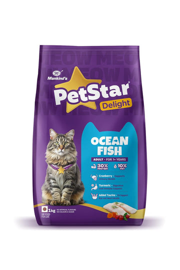 Petstar Adult Cat Ocean Fish 1kg Dry