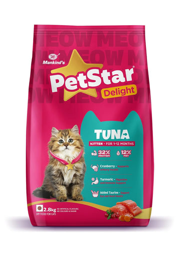Petstar Kitten Cat Tuna 2.8Kg Dry