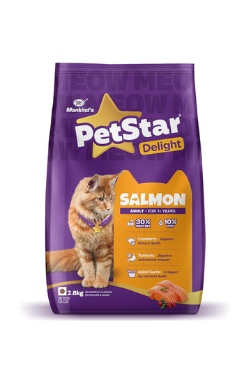 Petstar Adult Cat Salmon 2.8kg Dry