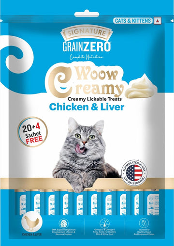 Grain Zero Creamy Treats Chicken Liver 360gm