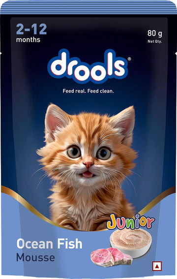 Drools Ocean Fish Mousse Kitten80gm(5+1)Pc