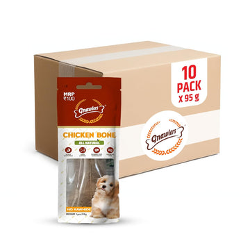 Gnawlers Chicken Bone Medium 95g