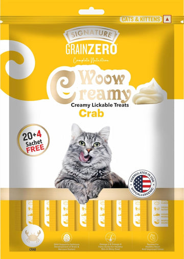 Grain Zero Creamy Treats Crab 360gm
