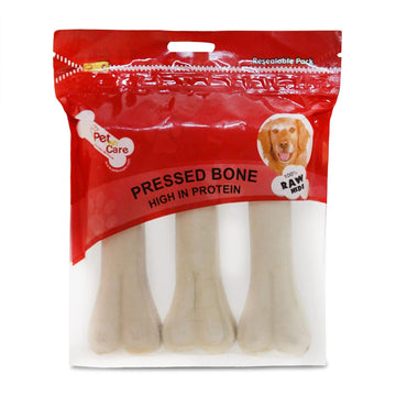 PetEnCare 6in Pressed Bone 3pc