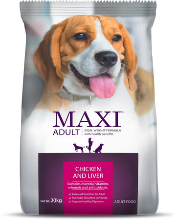 Maxi Adult Chicken n Liver 20kg