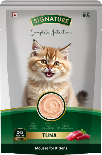 SignatureTuna Mousse Kitten 80gm (5+1)Pc