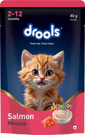 Drools Salmon Mousse Junior 80gm (5+1) Pc