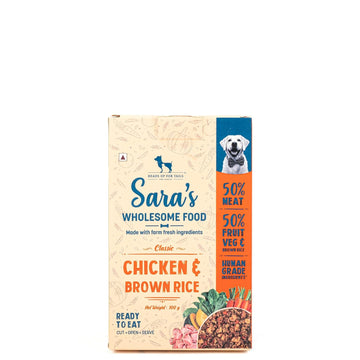 HUFT Sara Wholesome Classic Chicken N Brown Rice Dog Wet Food 300gm