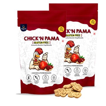 Goofy Tails ChickN Pama Chicken Biscuits for Dogs & Puppies 250g