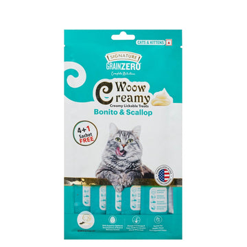 Grain Zero Creamy Treats Bonito n Scallop 75g