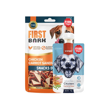 First Bark Chicken and Carrot Sandwich 70gm