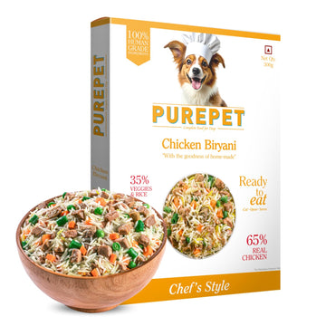 PurePet Chicken Biryani Fresh Dog Food 300gm