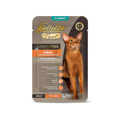 Bellotta Nutri Indoor Tuna n Whitefish 70g