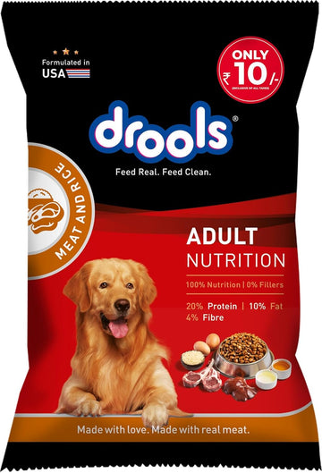Drools Adult Meat N Rice 40gm