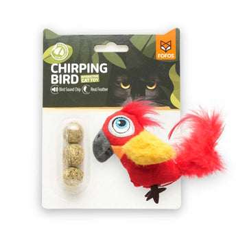 Fofos Parrot With Catnip Ball