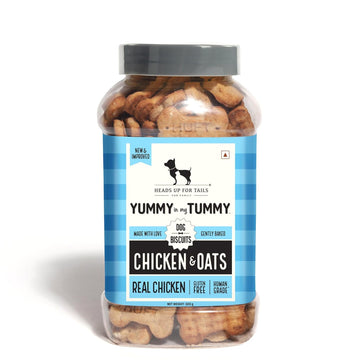 HUFT Yummy n Tummy Chicken N Oats Dog Biscuits 320gm
