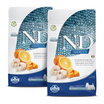 NnD Ocean (GF) Codfish Pumpkin Orange Puppy Mini 800gm