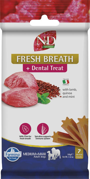 N&D Quinoa Fresh Breath Dental Treat 100gm