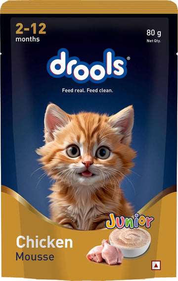 Drools Chicken Mousse Kitten 80gm (5+1) Pc