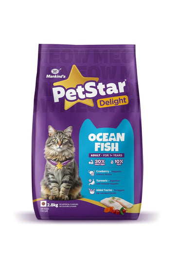 Petstar Adult Cat Ocean Fish 2.8kg Dry