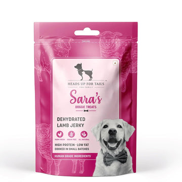 HUFT Sara Doggie Dehydrated Lamb Jerky Dog Treats 70gm