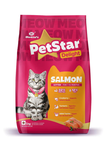 Petstar Kitten Salmon 1Kg Dry