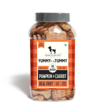 HUFT Yummy n Tummy Pumpkin N Carrot Dog Biscuits 320gm