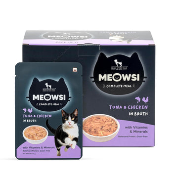 HUFT Meowsi Tuna N Chicken In Broth 80gm