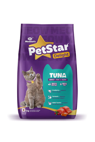 Petstar Adult Cat Tuna 1kg Dry