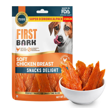 FIRST BARK SOFT CHICKEN BREAST 350GM