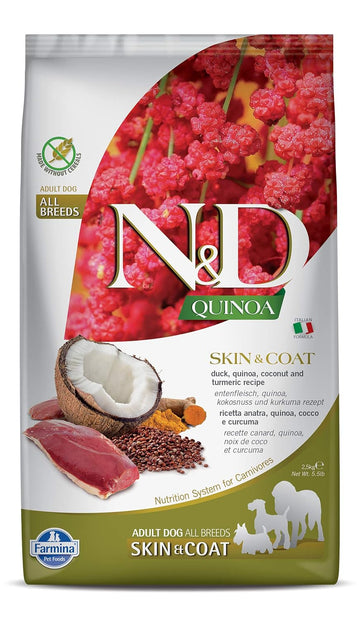 NnD Quinoa Dog Skin Coat Adult Med-Maxi 2.5kg
