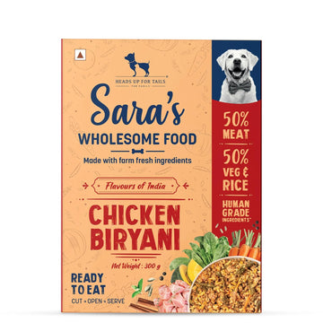 HUFT Sara Wholesome Chicken Biryani Dog Wet Food 300gm