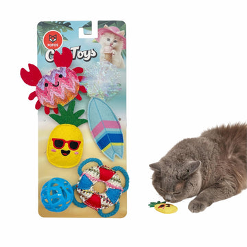Fofos Sealife Cat Toy 6PK