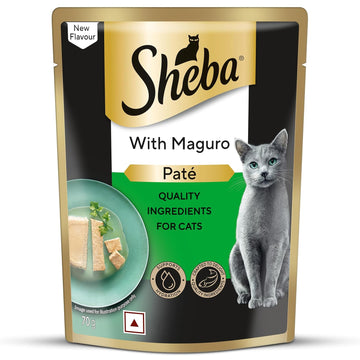 SHEBA PATE ADULT WET CAT FOOD, MAGURO 70G