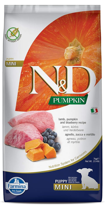 N&D Pumpkin (GF) Lamb & Blueberry Puppy Mini 7kg