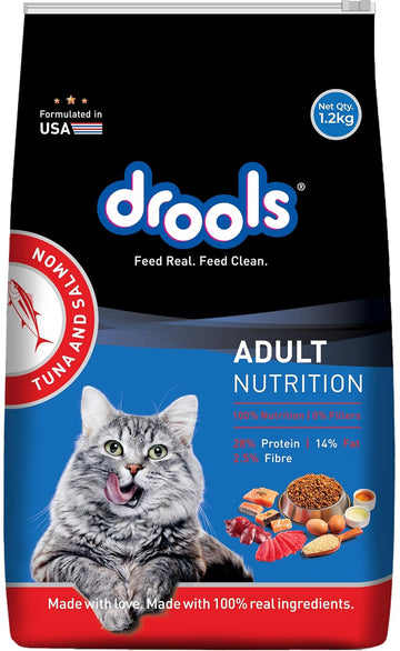 Drools Cat Tuna n Salmon 1.2Kg