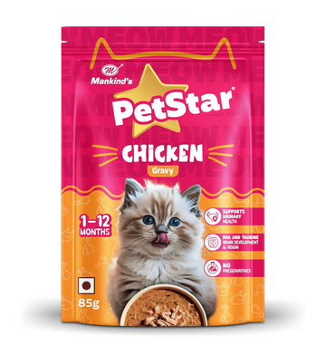 Petstar Cat Kitten Chicken Gravy 85g