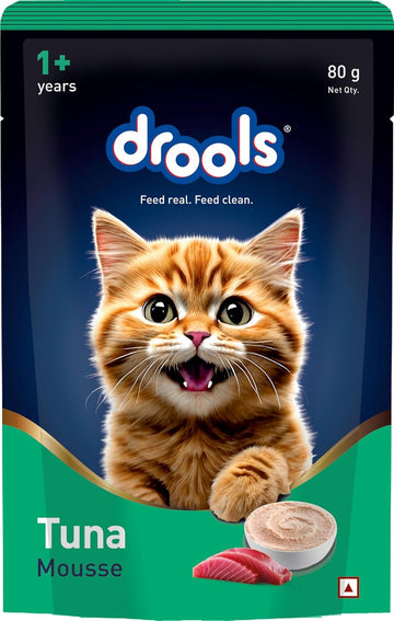 Drools Adult Cat Tuna Mousse 80g