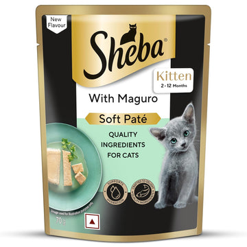 Sheba Premium Kitten With Maguro Soft Pate 70g
