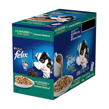 Felix Gravy Lover Mackerel 70g