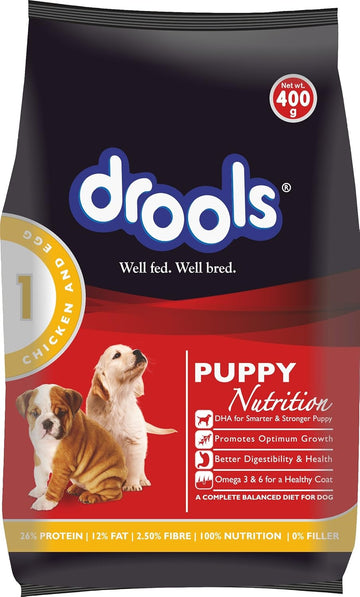 Drools Chicken n Egg Puppy 40g