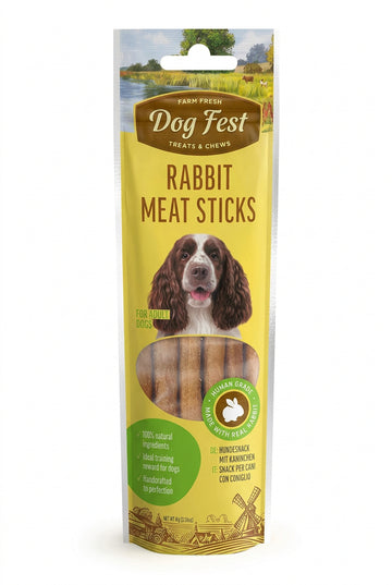 DOG FEST RABBIT MEAT STICK 45G