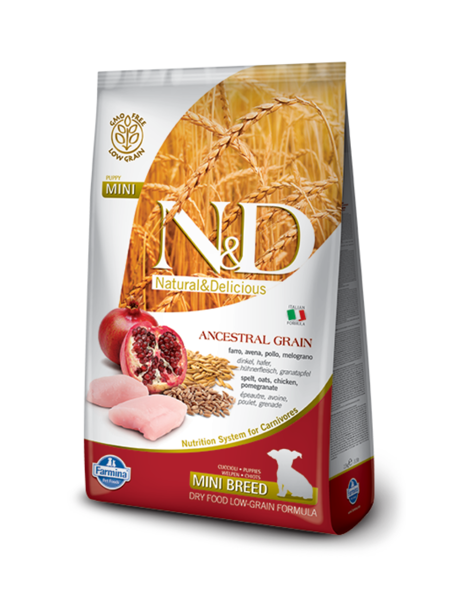 N&D Puppy Mini Chicken & Pomegranate Dog Dry Food