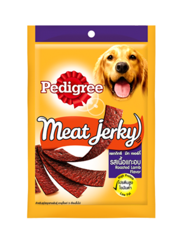 Pedigree Meat Jerky Roasted Lamb 80g