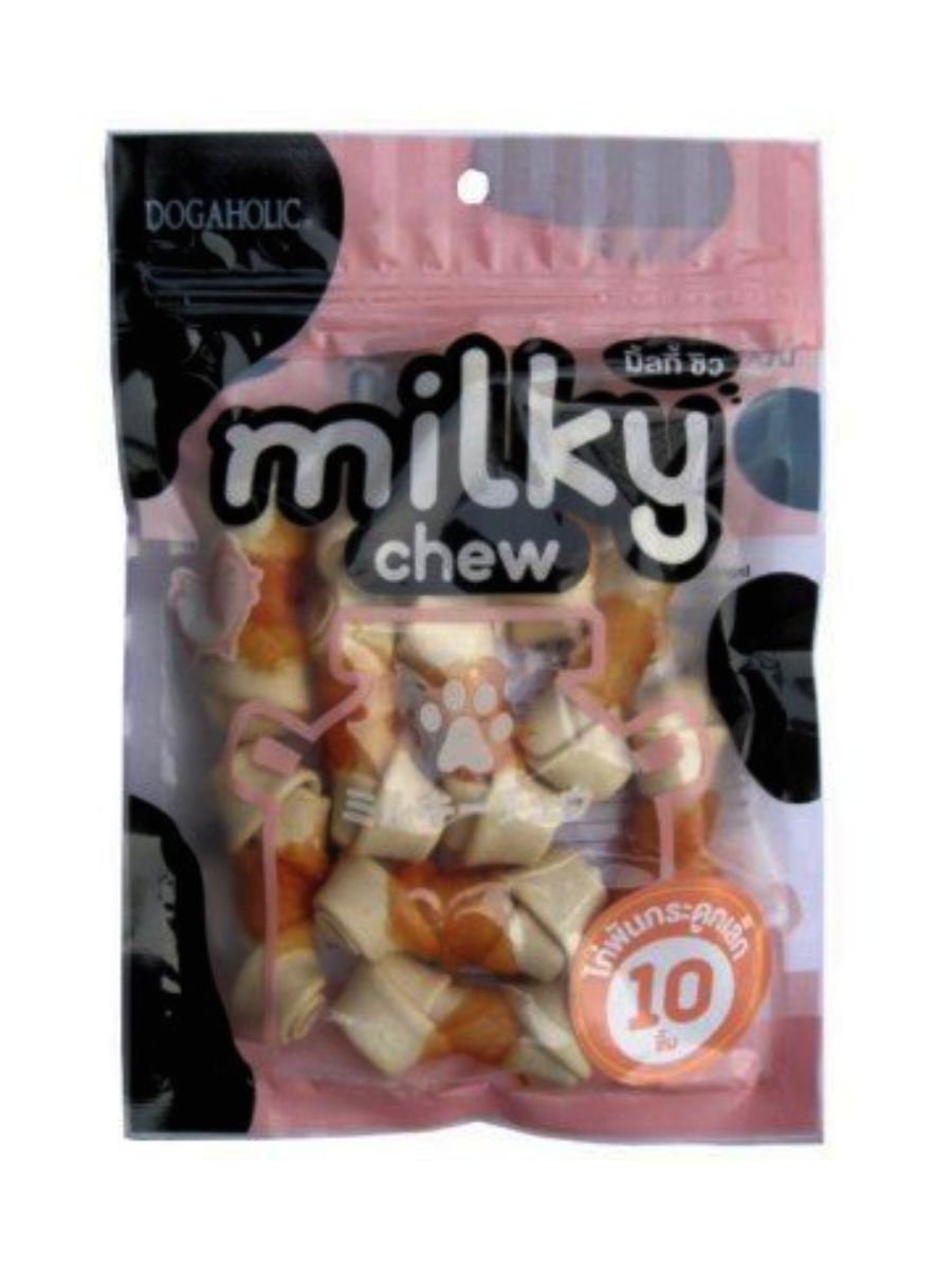 Dogaholic Milky Chew Knots with Chicken 120g