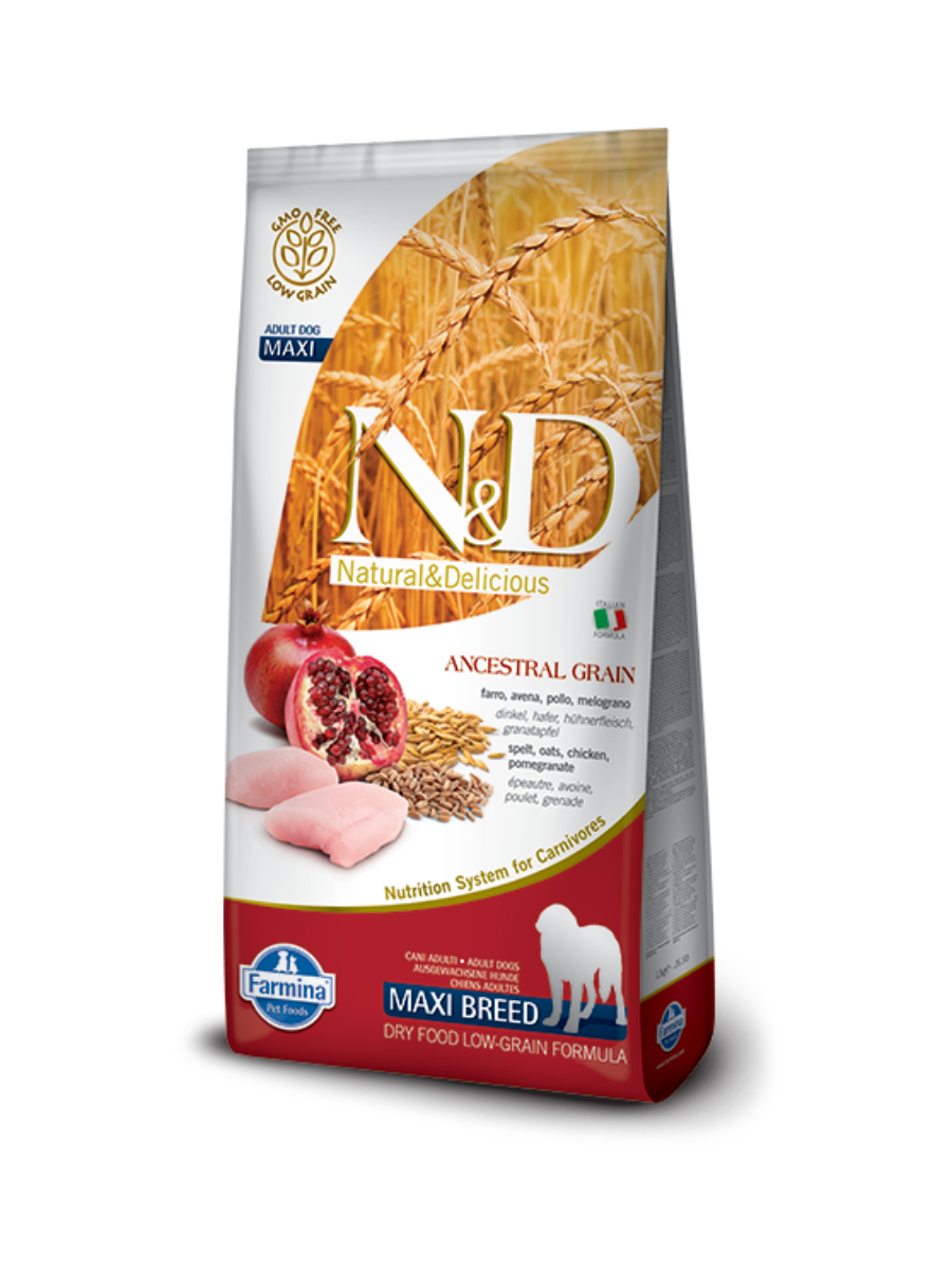 N&D Adult Maxi Chicken & Pomegranate 2.5kg