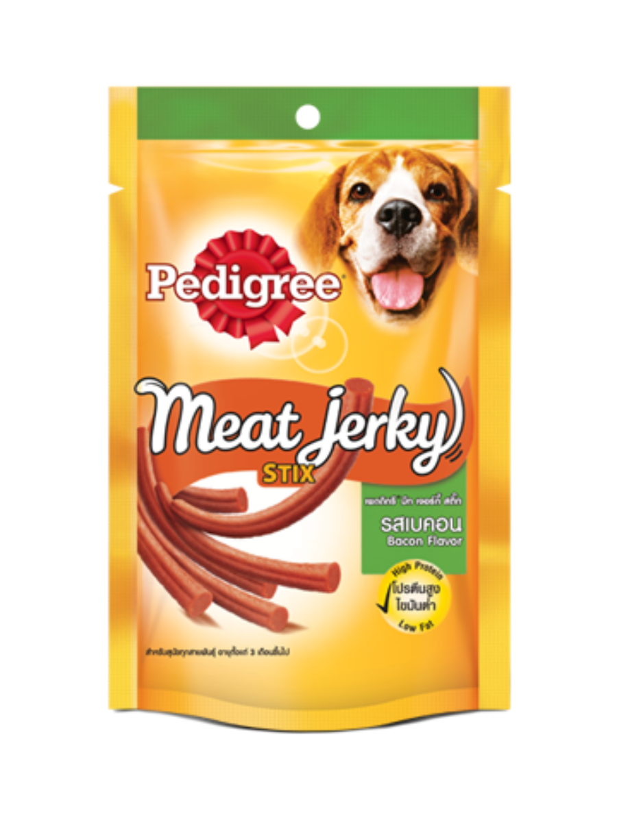 Pedigree Meat Jerky Stix Bacon 60g