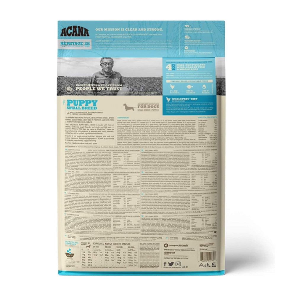 Acana Chicken n Raw Flounder Puppy Recipe 340g
